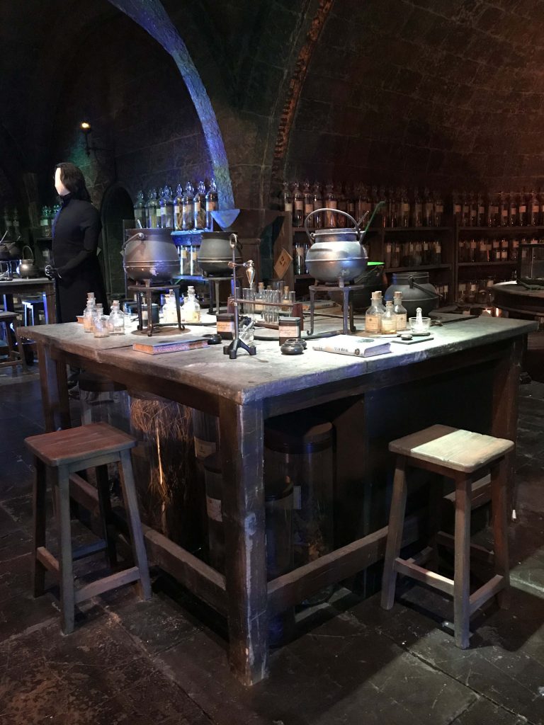 Harry Potter Studio Tour Dart rts Classroom The Millennial Runaway