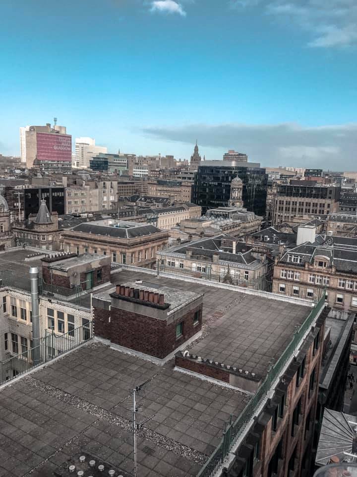 Glasgow Rooftop View