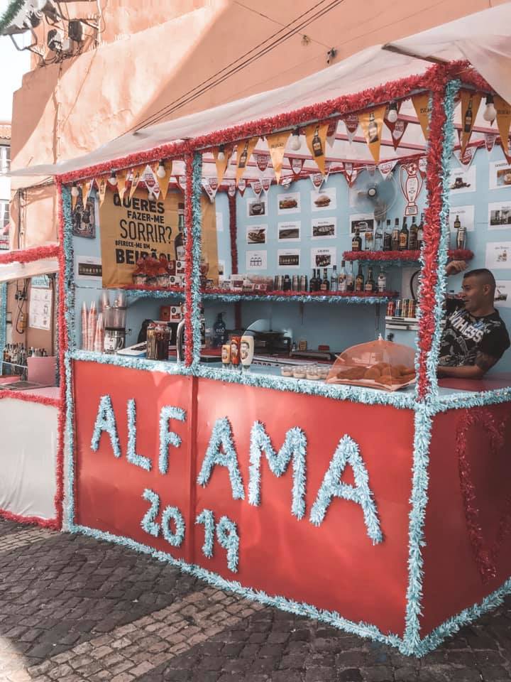 Alfama during St. Anthony Festival