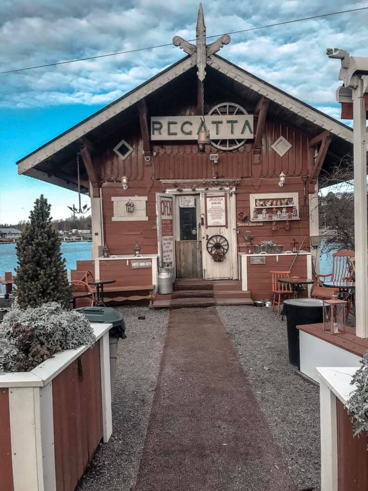 Cafe Regatta in Helsinki, Finland