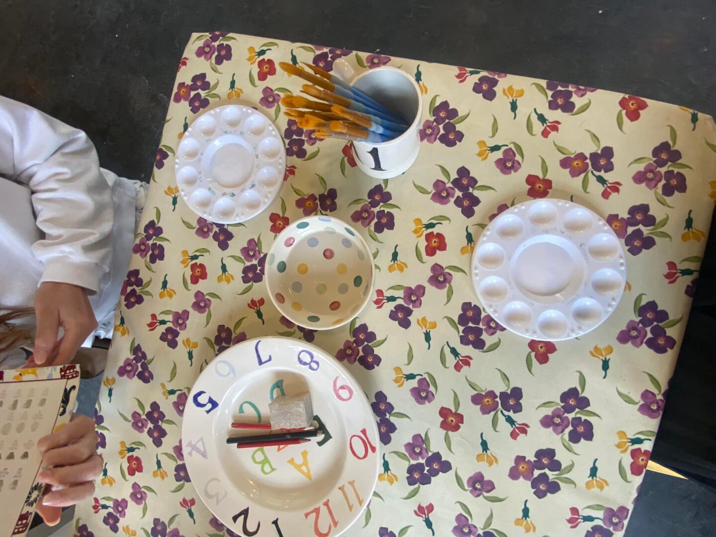 Pottery Painting at the Emma Bridgewater Factory