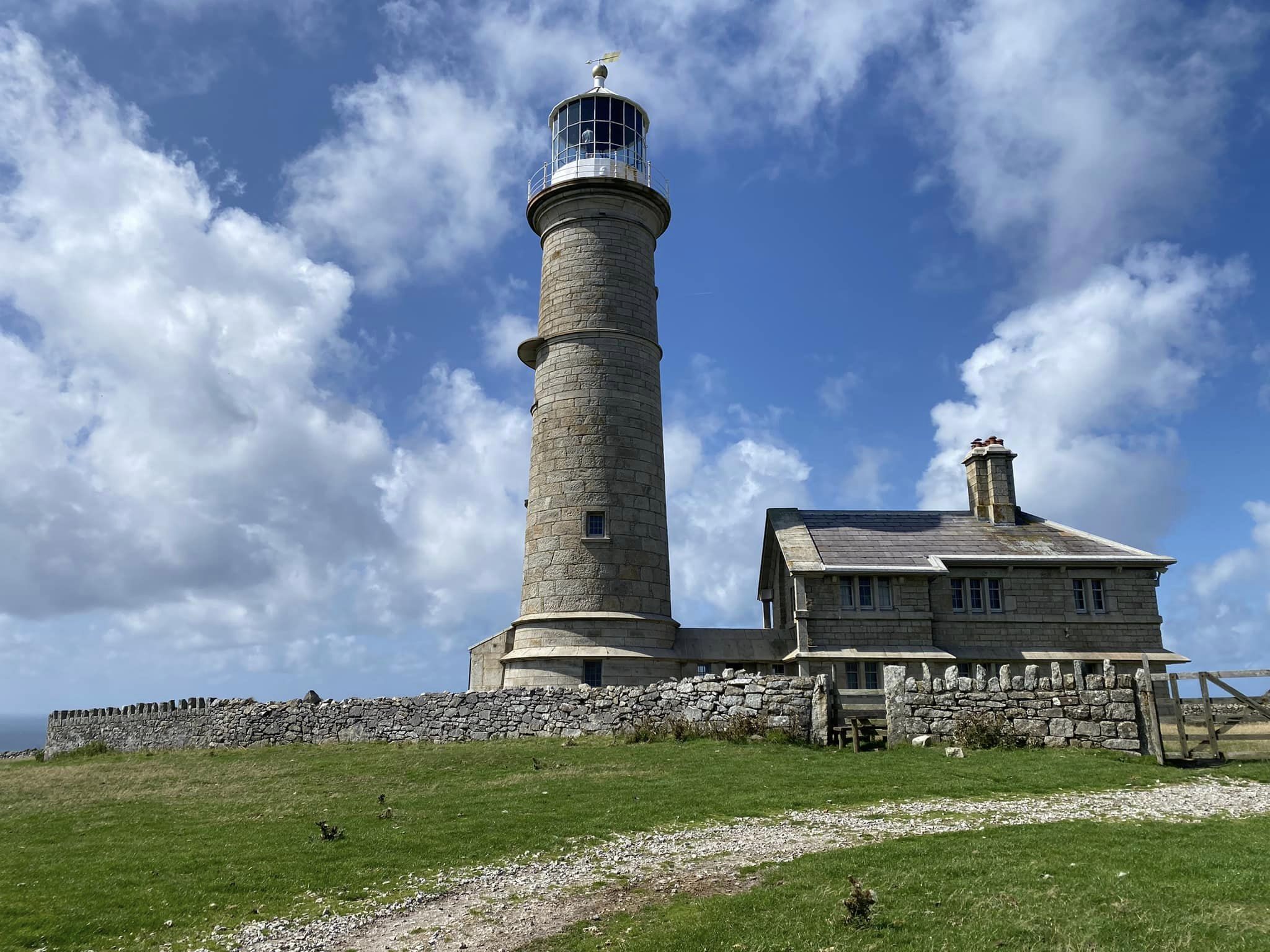 Lighthouse at Lundy Island